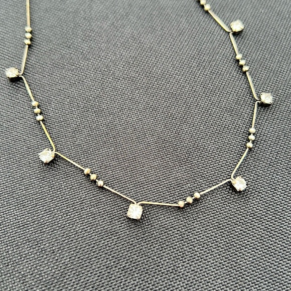 Rhinestone Choker - Picture 2 of 4